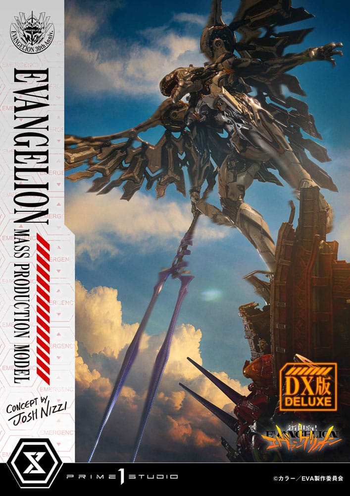 Rebuild of Evangelion statuette Ultimate Diorama Masterline Series Mass Production Model (Concept By Josh Nizzi) Deluxe Version 82 cm