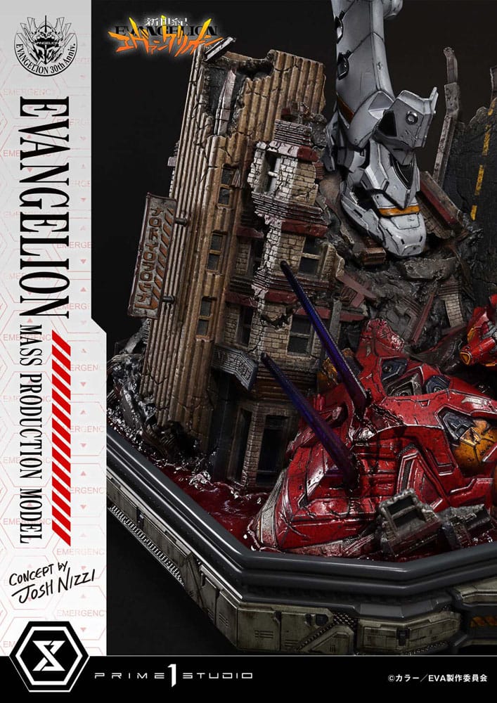 Rebuild of Evangelion statuette Ultimate Diorama Masterline Series Mass Production Model (Concept By Josh Nizzi) Deluxe Version 82 cm