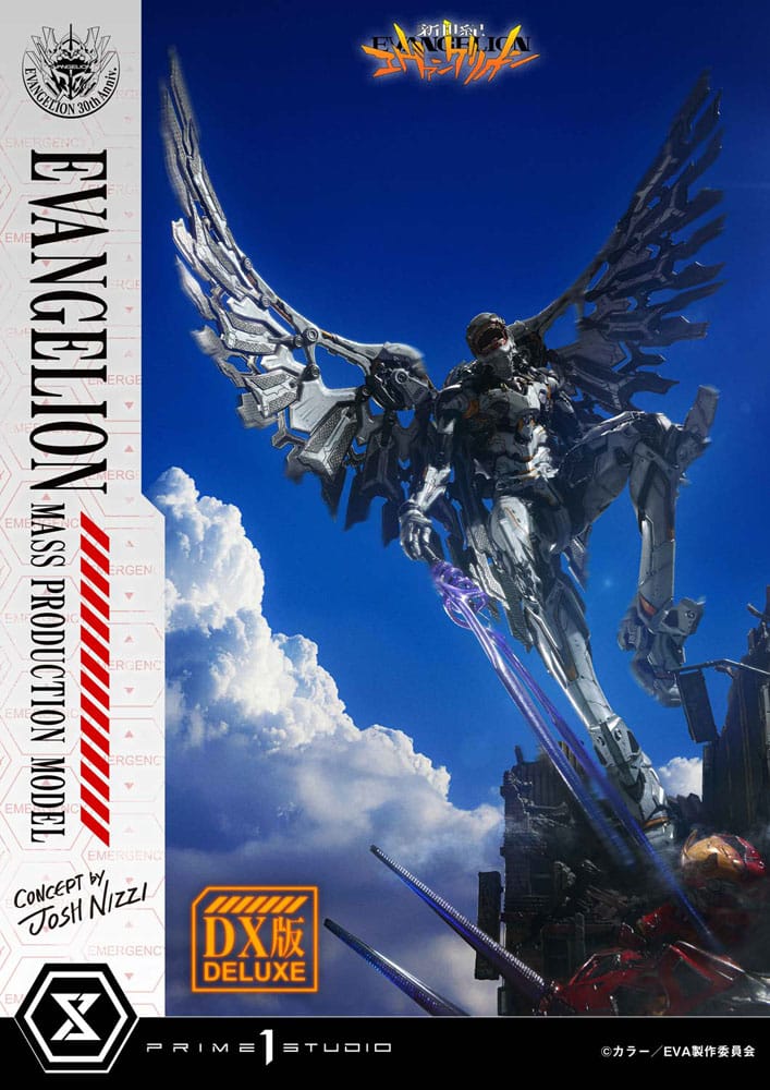 Rebuild of Evangelion statuette Ultimate Diorama Masterline Series Mass Production Model (Concept By Josh Nizzi) Deluxe Bonus Version 82 cm