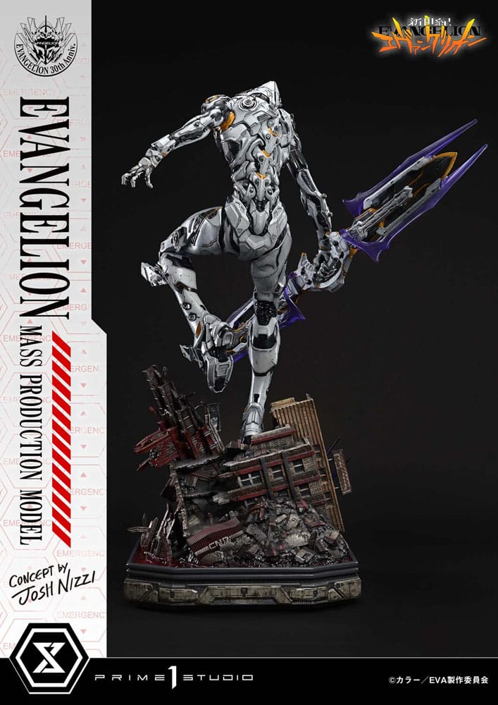 Rebuild of Evangelion statuette Ultimate Diorama Masterline Series Mass Production Model (Concept By Josh Nizzi) Deluxe Bonus Version 82 cm