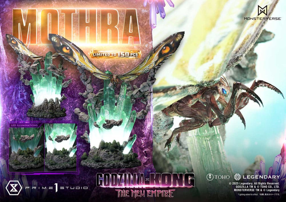 Godzilla x Kong: The New Empire statuette Ultimate Diorama Masterline Series Mothra 113 cm