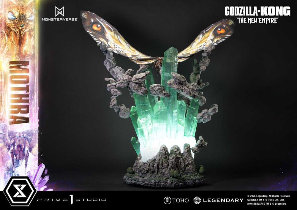 Godzilla x Kong: The New Empire statuette Ultimate Diorama Masterline Series Mothra Bonus Version 113 cm