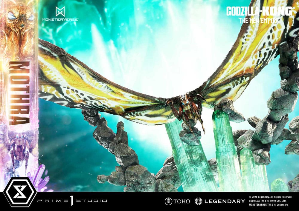 Godzilla x Kong: The New Empire statuette Ultimate Diorama Masterline Series Mothra Bonus Version 113 cm