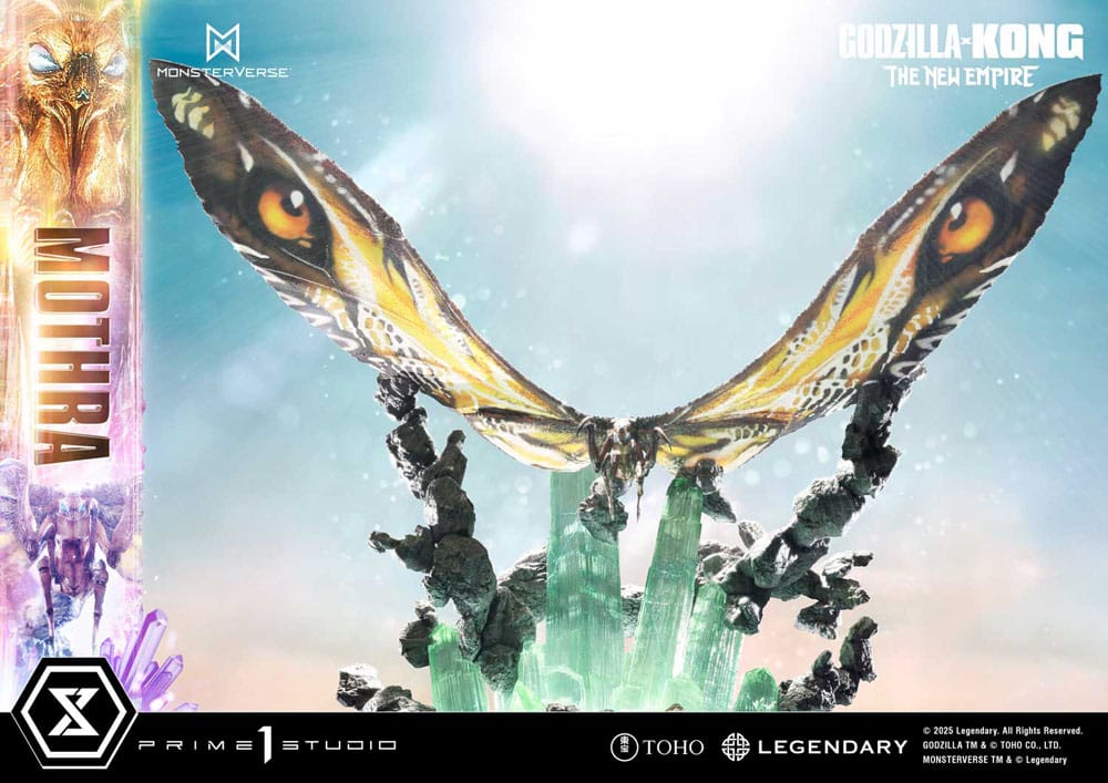 Godzilla x Kong: The New Empire statuette Ultimate Diorama Masterline Series Mothra Bonus Version 113 cm