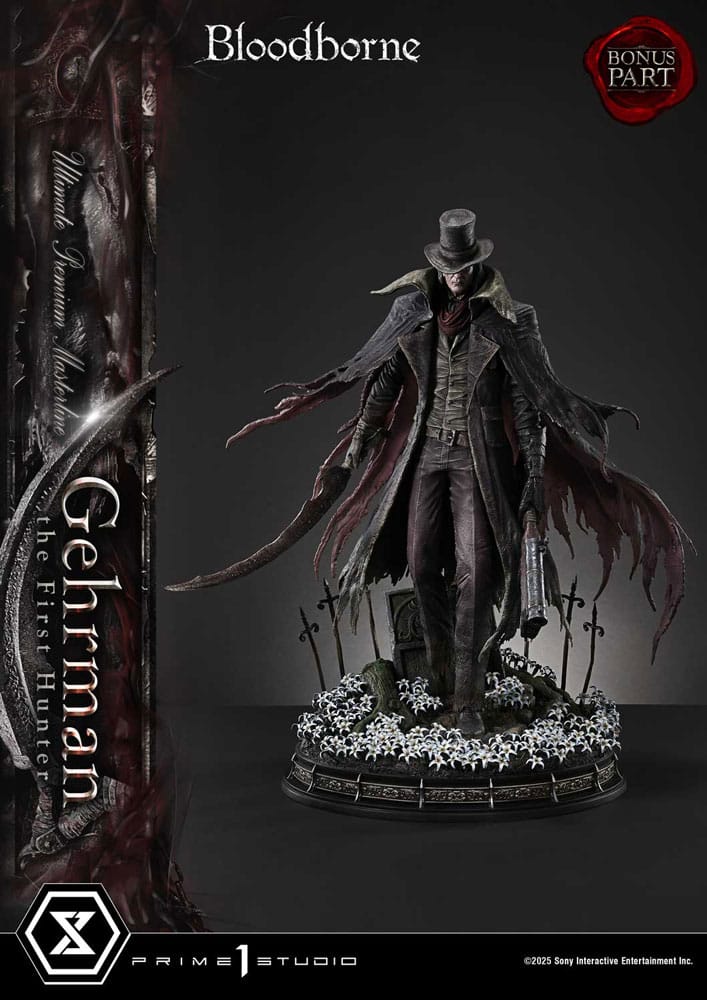 Bloodborne statuette Ultimate Premium Masterline Series 1/4 Gehrman Bonus Version 68 cm