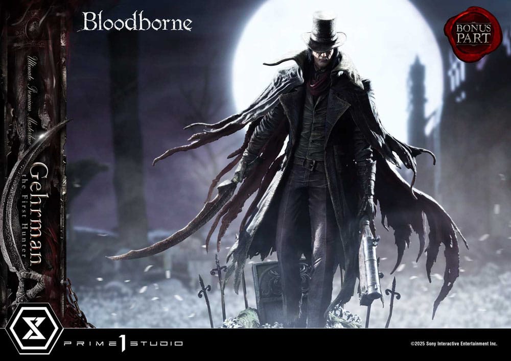 Bloodborne statuette Ultimate Premium Masterline Series 1/4 Gehrman Bonus Version 68 cm