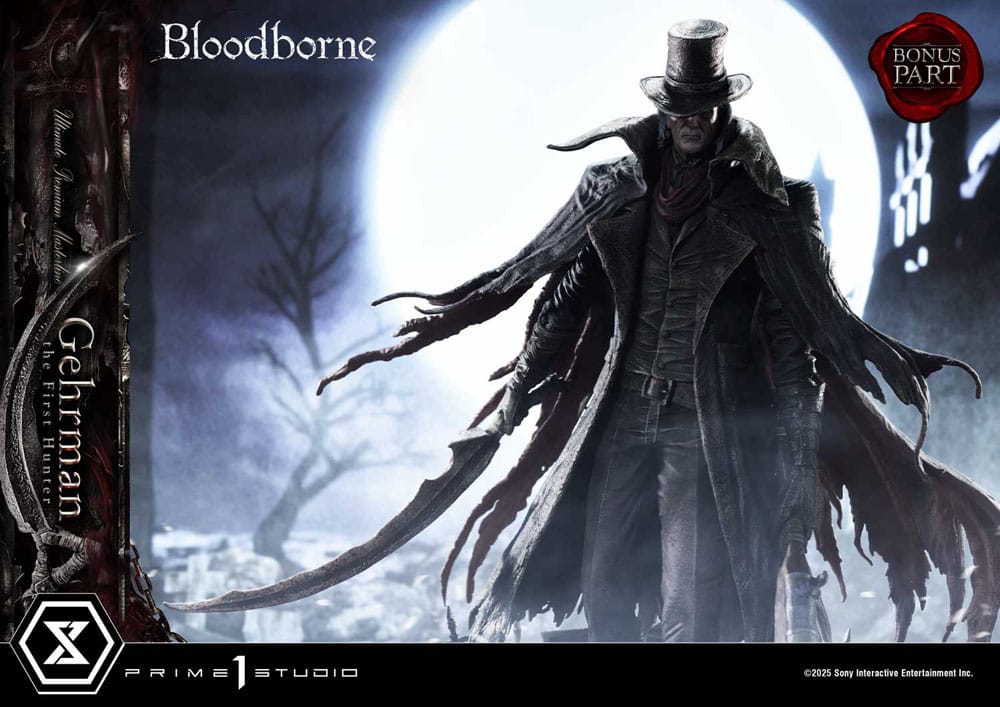 Bloodborne statuette Ultimate Premium Masterline Series 1/4 Gehrman Bonus Version 68 cm