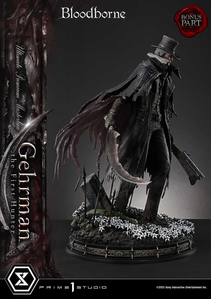 Bloodborne statuette Ultimate Premium Masterline Series 1/4 Gehrman Bonus Version 68 cm