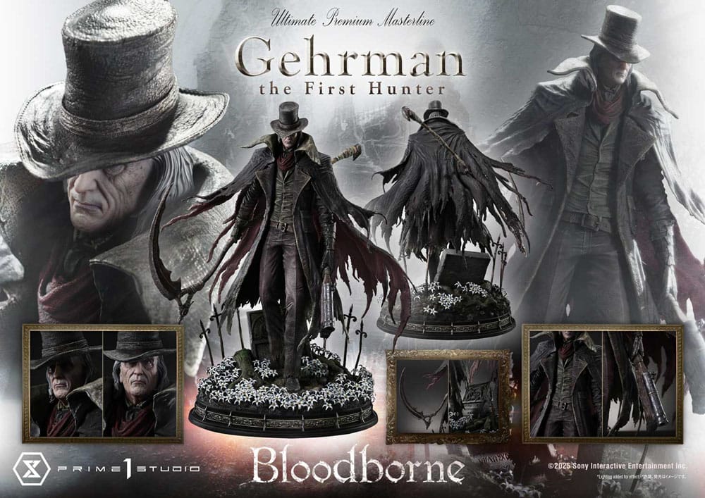 Bloodborne statuette Ultimate Premium Masterline Series 1/4 Gehrman Bonus Version 68 cm