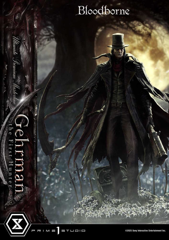 Bloodborne statuette Ultimate Premium Masterline Series 1/4 Gehrman Bonus Version 68 cm