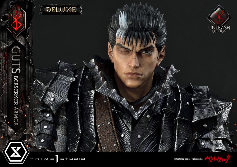 Berserk statuette 1/4 Guts Berserker Armor Unleash Edition Deluxe Version 91 cm