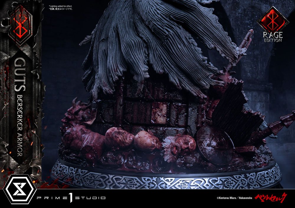 Berserk statuette 1/4 Guts Berserker Armor Rage Edition 67 cm