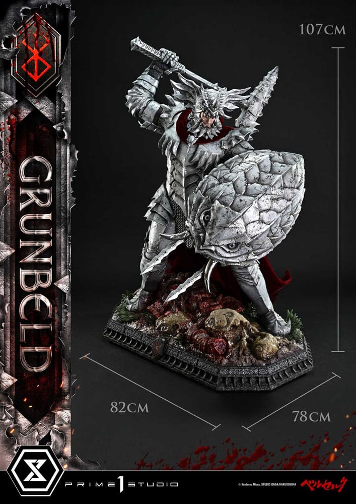 Berserk statuette Ultimate Premium Masterline Series 1/4 Grunbeld Grunbeld vs. Guts Bonus Version 107 cm
