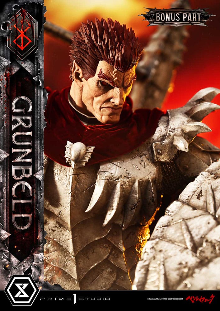 Berserk statuette Ultimate Premium Masterline Series 1/4 Grunbeld Grunbeld vs. Guts Bonus Version 107 cm