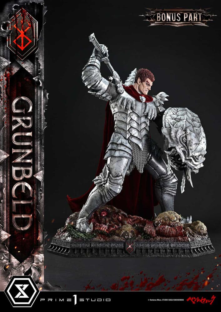 Berserk statuette Ultimate Premium Masterline Series 1/4 Grunbeld Grunbeld vs. Guts Bonus Version 107 cm