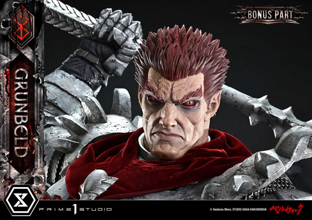Berserk statuette Ultimate Premium Masterline Series 1/4 Grunbeld Grunbeld vs. Guts Bonus Version 107 cm