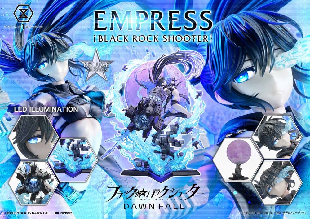 Black Rock Shooter: Dawn Fall statuette Ultimate Premium Masterline Series 1/4 Empress DX Bonus Version 68 cm