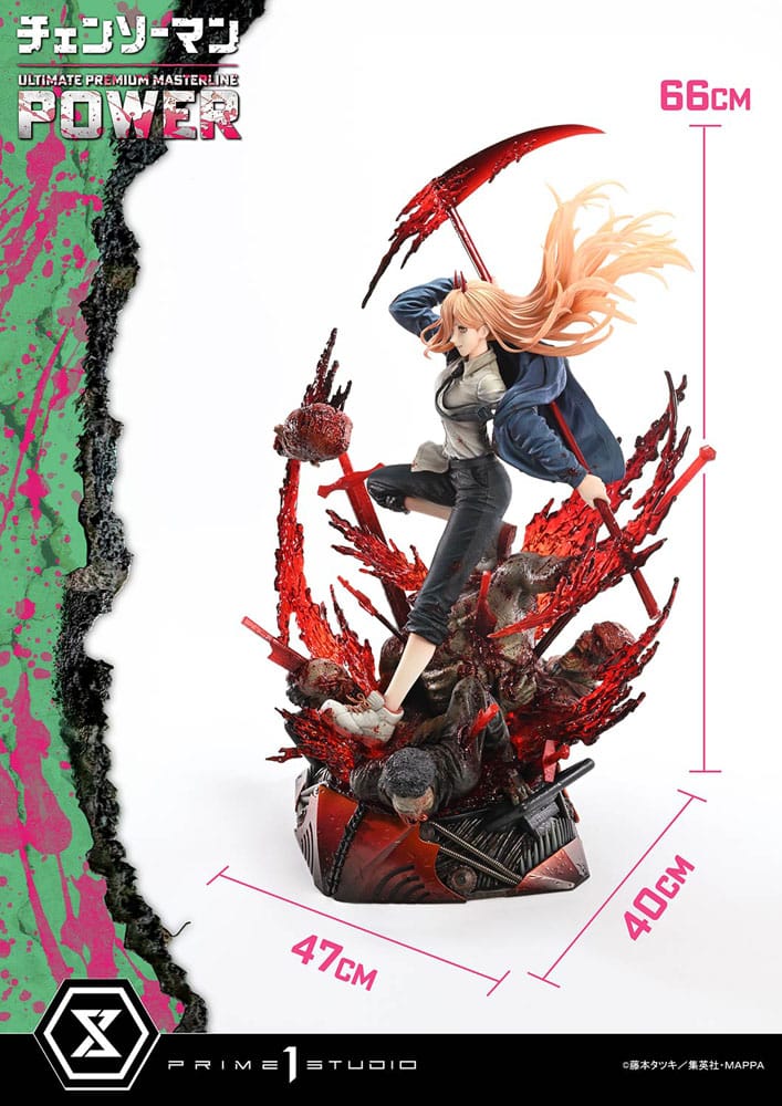 Chainsaw Man statuette Ultimate Premium Masterline Series 1/4 Power 66 cm