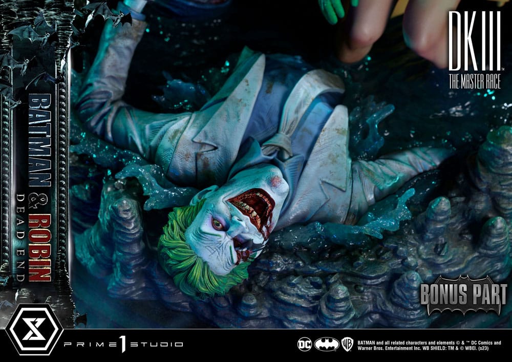 DC Comics statuette 1/4 Ultimate Premium Masterline Series Batman & Robin Dead End Ultimate Bonus Version 61 cm