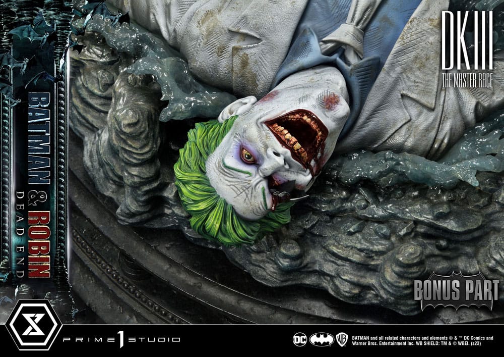 DC Comics statuette 1/4 Ultimate Premium Masterline Series Batman & Robin Dead End Ultimate Bonus Version 61 cm