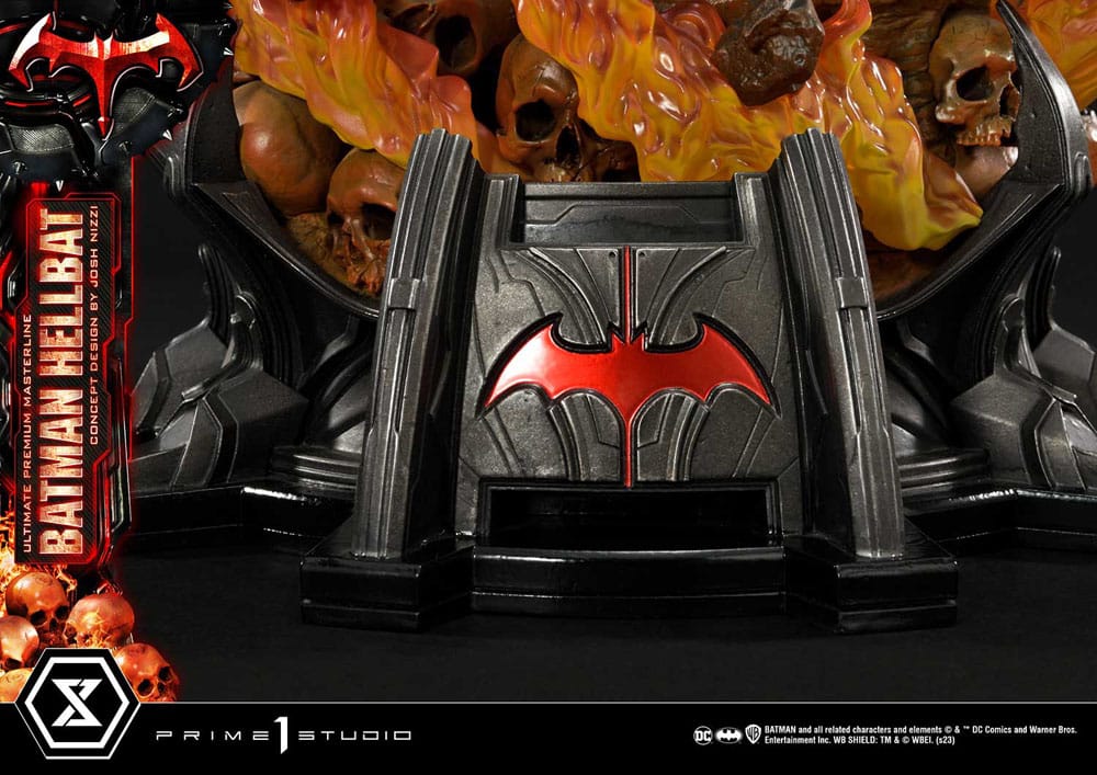 Batman statuette Ultimate Premium Masterline Series Hellbat Concept Design by Josh Nizzi Regular Version 76 cm