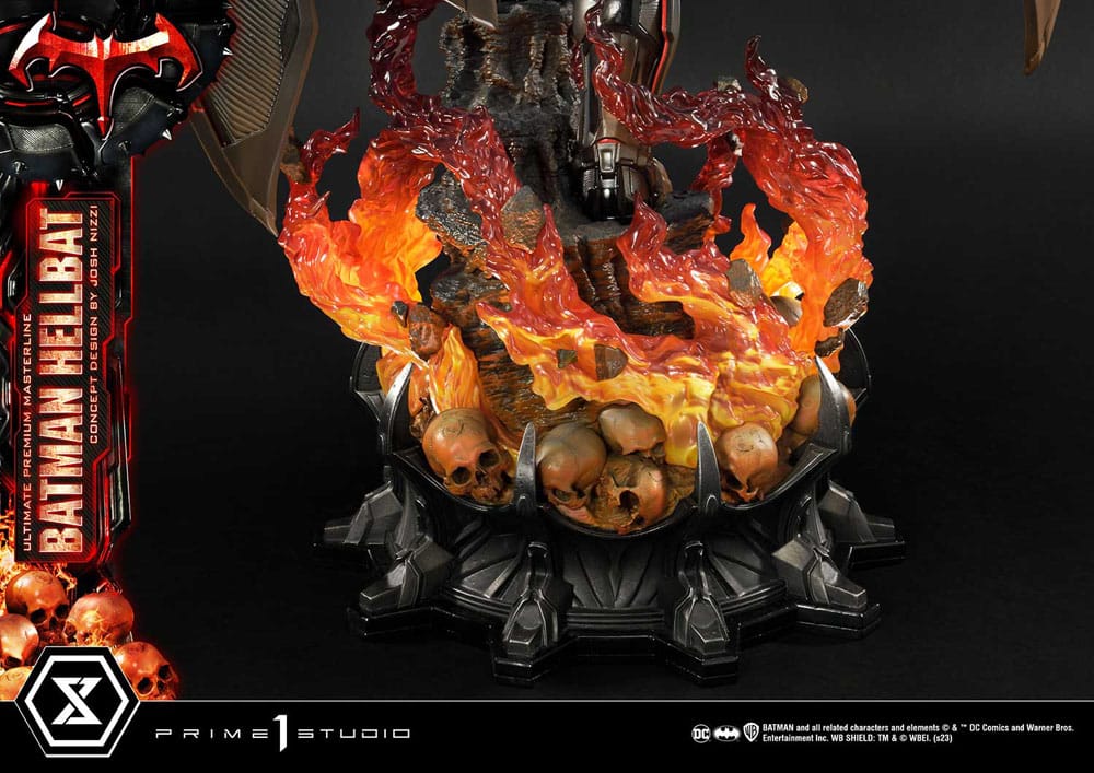 Batman statuette Ultimate Premium Masterline Series Hellbat Concept Design by Josh Nizzi Regular Version 76 cm