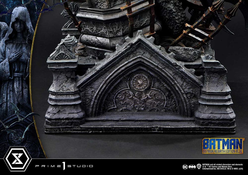 Batman statuette Ultimate Premium Masterline Series 1/4 Batman Rebirth Edition Blue Deluxe Bonus Version 71 cm