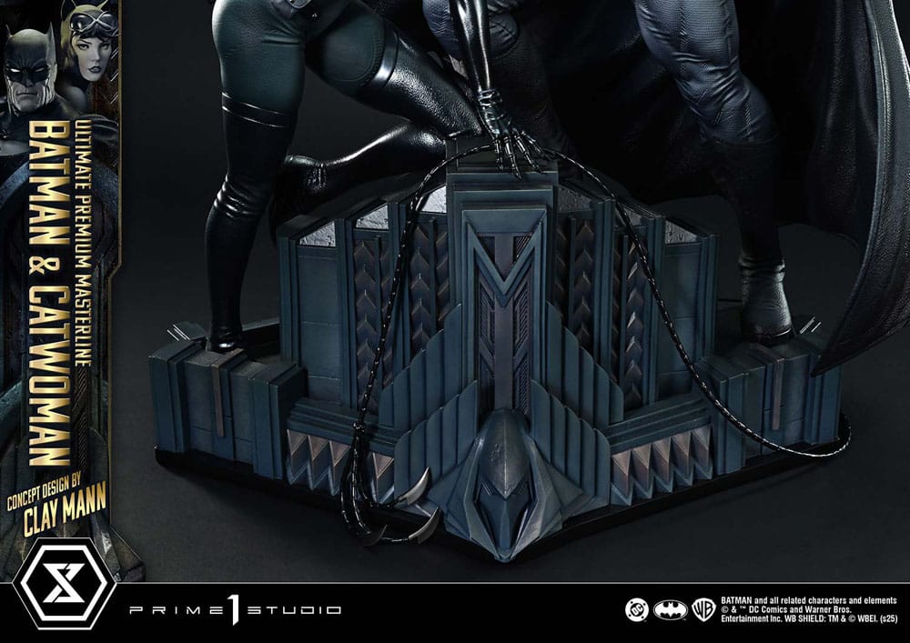 DC Comics statuette Ultimate Premium Masterline Series 1/4 Batman & Catwoman (Concept Design by Clay Mann) 56 cm