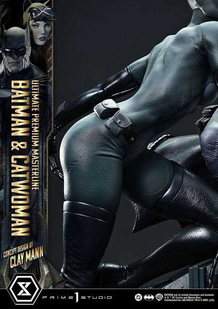 DC Comics statuette Ultimate Premium Masterline Series 1/4 Batman & Catwoman (Concept Design by Clay Mann) 56 cm