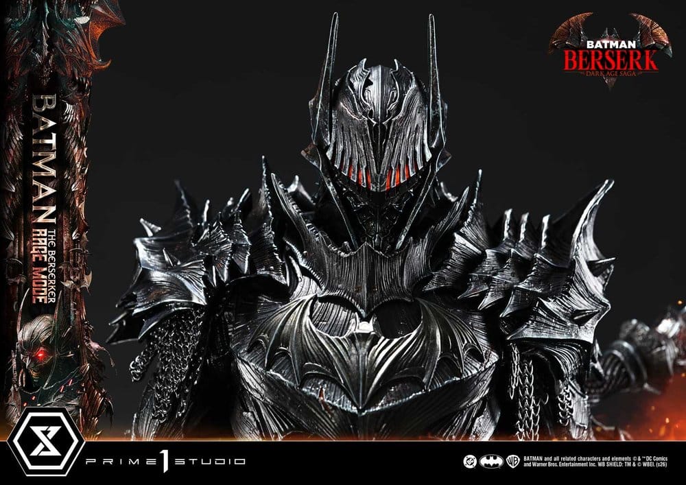 DC Comics statuette Ultimate Premium Masterline Series 1/4 Batman (Comics) Batman: The Berserker Rage Mode 82 cm