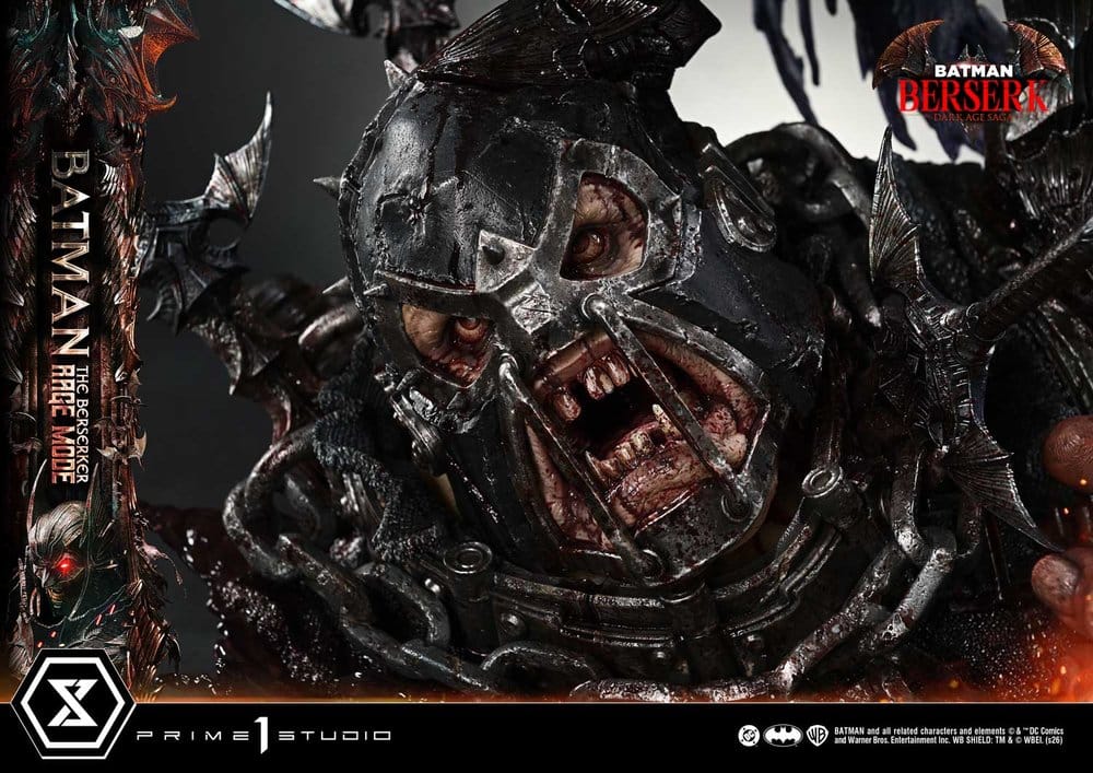 DC Comics statuette Ultimate Premium Masterline Series 1/4 Batman (Comics) Batman: The Berserker Rage Mode 82 cm