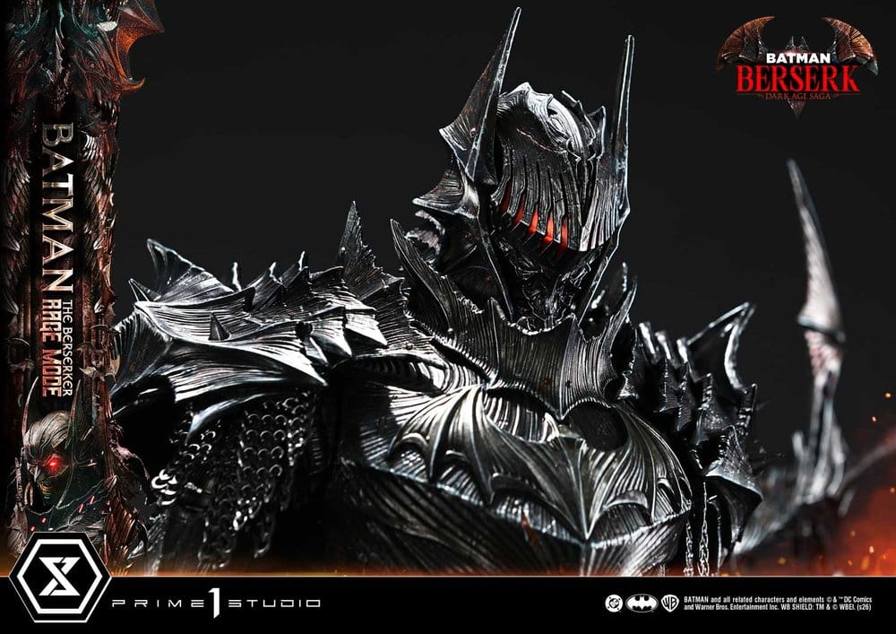 DC Comics statuette Ultimate Premium Masterline Series 1/4 Batman (Comics) Batman: The Berserker Rage Mode 82 cm