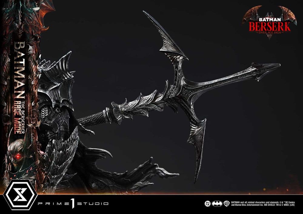 DC Comics statuette Ultimate Premium Masterline Series 1/4 Batman (Comics) Batman: The Berserker Rage Mode 82 cm