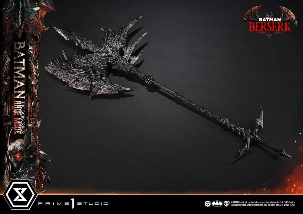 DC Comics statuette Ultimate Premium Masterline Series 1/4 Batman (Comics) Batman: The Berserker Rage Mode 82 cm