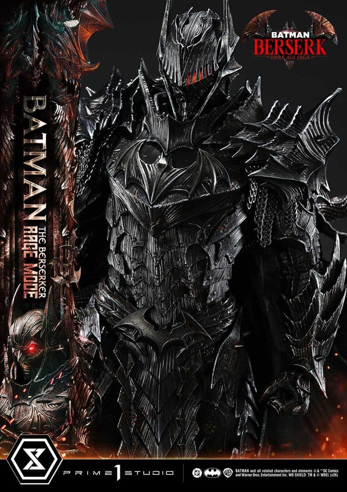 DC Comics statuette Ultimate Premium Masterline Series 1/4 Batman (Comics) Batman: The Berserker Rage Mode 82 cm