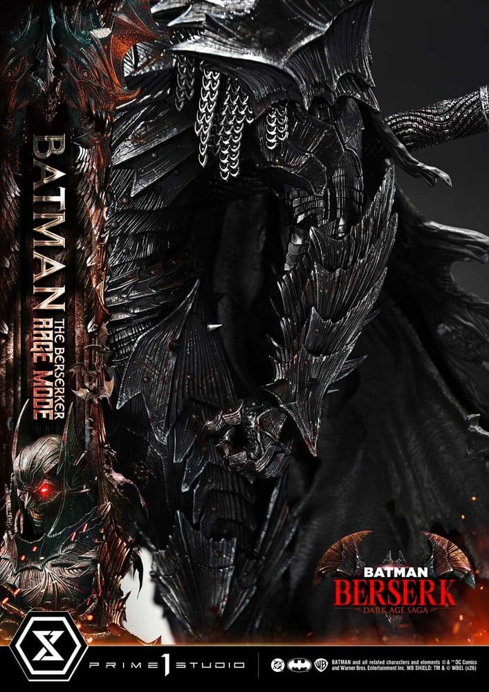 DC Comics statuette Ultimate Premium Masterline Series 1/4 Batman (Comics) Batman: The Berserker Rage Mode 82 cm