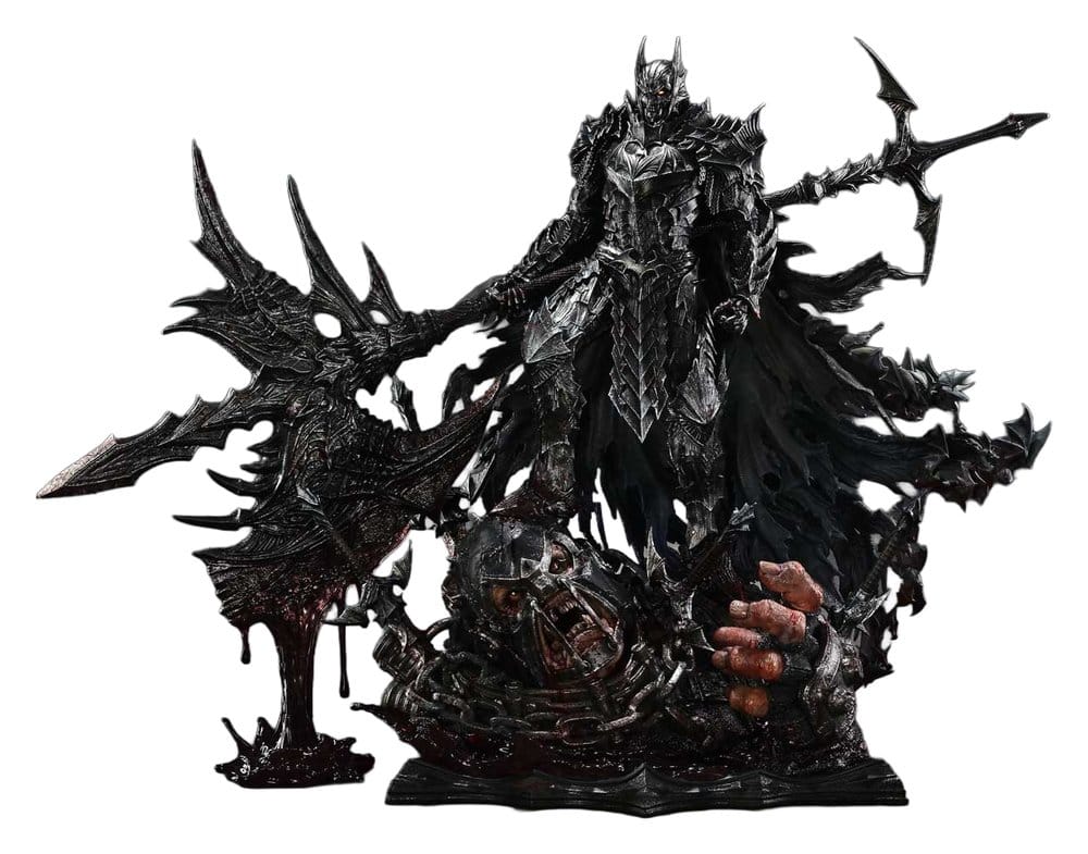 DC Comics statuette Ultimate Premium Masterline Series 1/4 Batman (Comics) Batman: The Berserker Rage Mode DX Bonus Version 93 cm