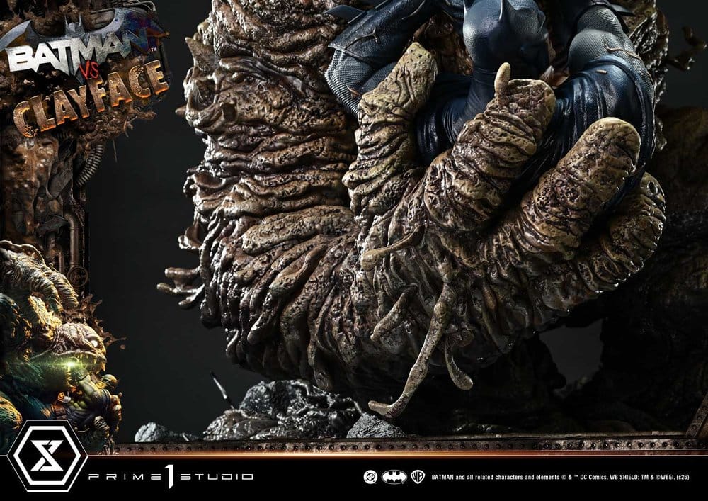 DC Comics Ultimate Premium Masterline Series statuette 1/4 Batman VS Clayface 83 cm