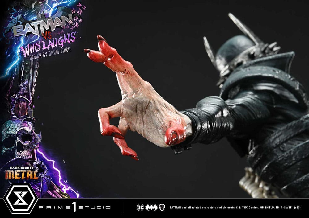 Dark Nights: Metal statuette Ultimate Premium Masterline Series 1/4 Batman VS Batman Who Laughs 67 cm