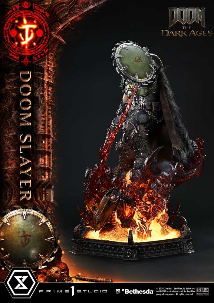 DOOM: The Dark Ages statuette Ultimate Premium Masterline Series 1/4 DOOM Slayer 77 cm