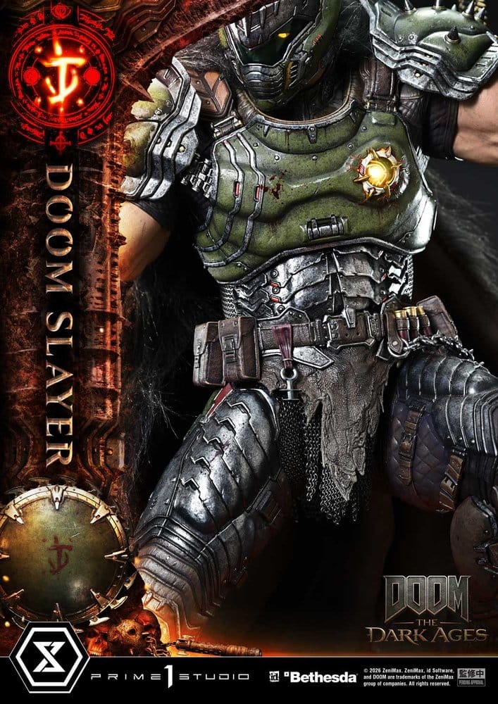 DOOM: The Dark Ages statuette Ultimate Premium Masterline Series 1/4 DOOM Slayer 77 cm