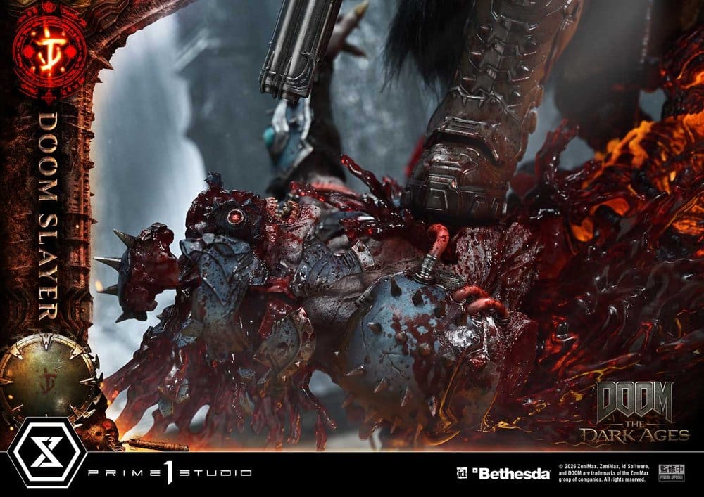 DOOM: The Dark Ages statuette Ultimate Premium Masterline Series 1/4 DOOM Slayer 77 cm