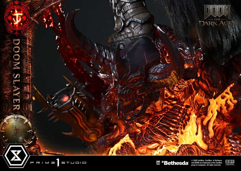 DOOM: The Dark Ages statuette Ultimate Premium Masterline Series 1/4 DOOM Slayer 77 cm