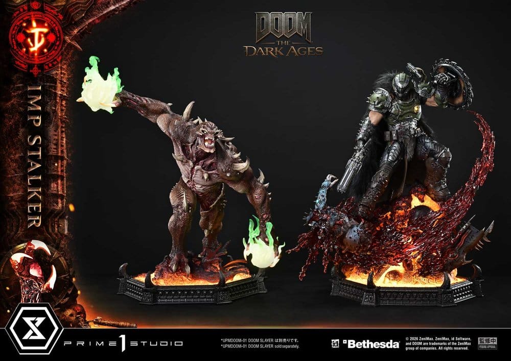 DOOM: The Dark Ages statuette Ultimate Premium Masterline Series 1/4 Imp Stalker 77 cm