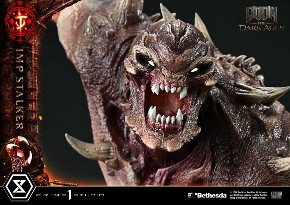 DOOM: The Dark Ages statuette Ultimate Premium Masterline Series 1/4 Imp Stalker 77 cm