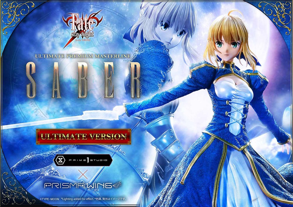Fate/Stay Night statuette Ultimate Premium Masterline Series 1/4 Saber Ultimate Ver. 59 cm