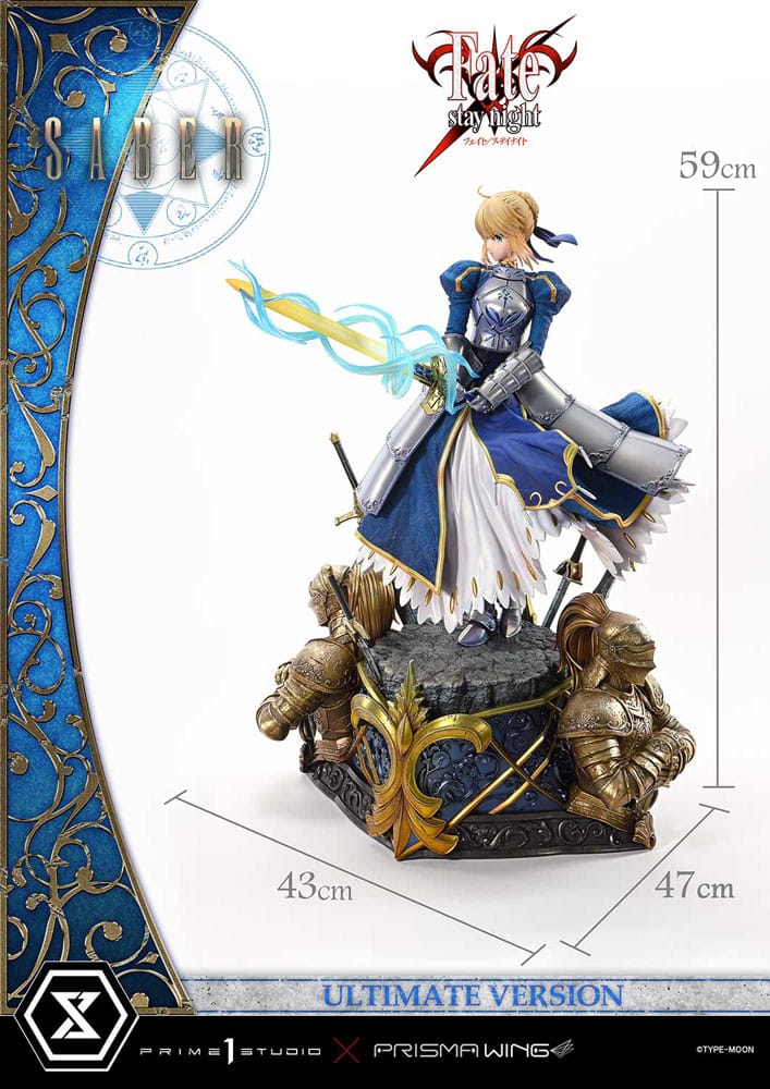 Fate/Stay Night statuette Ultimate Premium Masterline Series 1/4 Saber Ultimate Ver. 59 cm