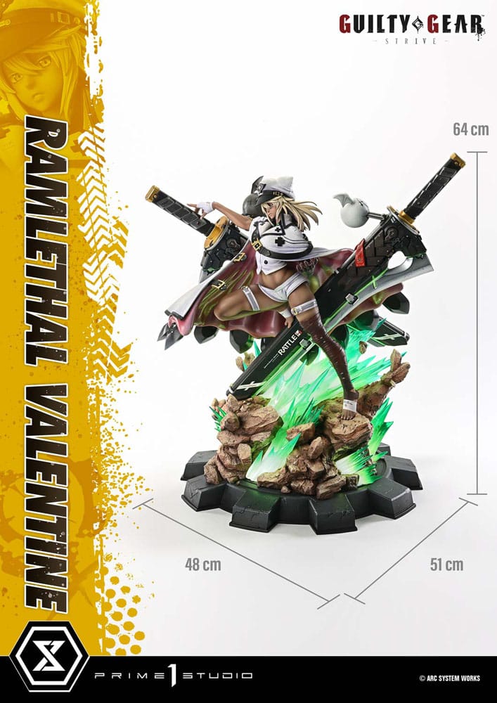 Guilty Gear Strive statuette Ultimate Premium Masterline Series 1/4 Ramlethal Valentine 64 cm