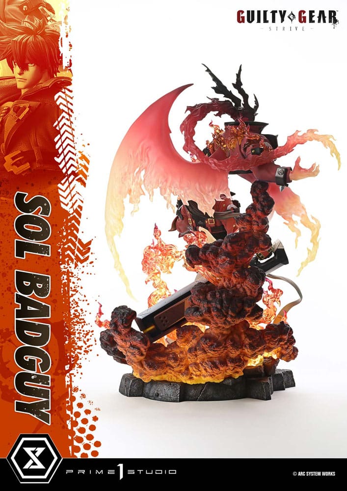 Guilty Gear Strive statuette Ultimate Premium Masterline Series 1/4 Sol Badguy Version 82 cm