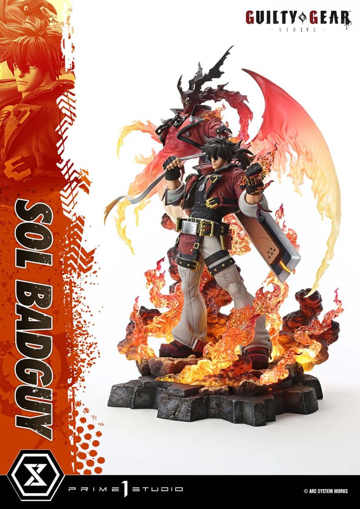 Guilty Gear Strive statuette Ultimate Premium Masterline Series 1/4 Sol Badguy Version 82 cm